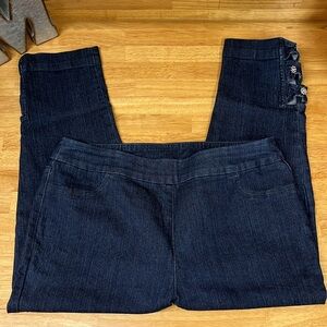 Soft Surroundings Capri Denim Jeans